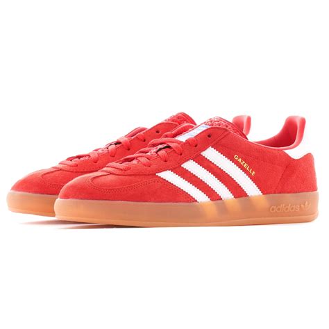 adidas gazelle indoor grijs rood|adidas gazelle dames.